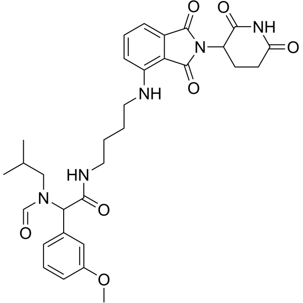 MG degrader 1 Chemical Structure