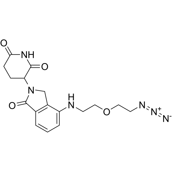 Lenalidomide <em>4</em>'-PEG<em>1</em>-azide