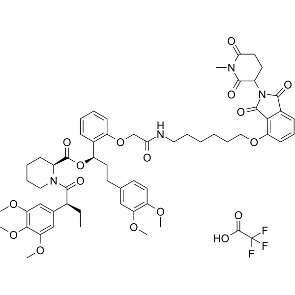 dTAG-13-NEG TFA Chemical Structure