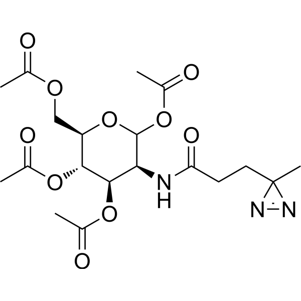 Ac4ManNDAz Chemical Structure