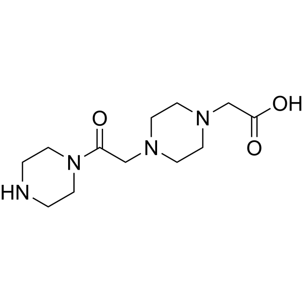 Piperazine-acetyl-PIP-AcOH Chemical Structure