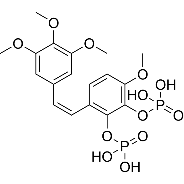 Combretastatin A1 phosphate