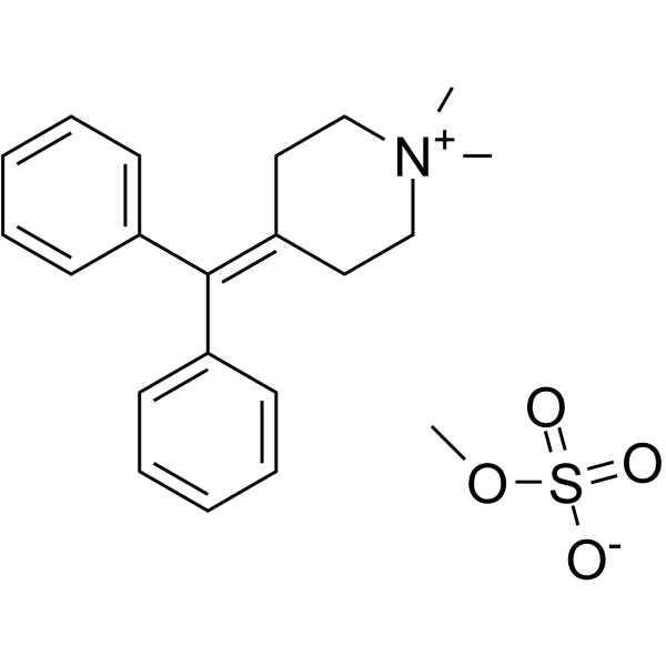 Diphenmanil methylsulfate Chemical Structure