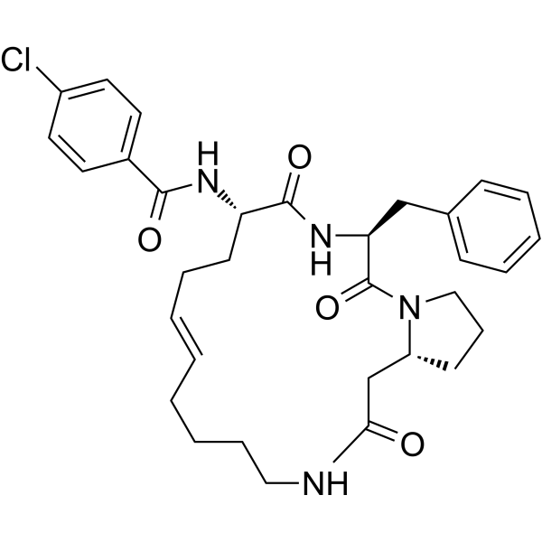 Thrombin inhibitor 11 Chemical Structure