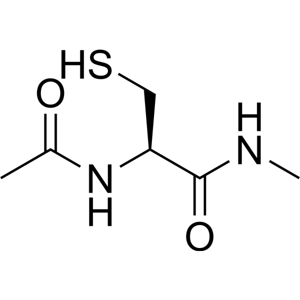 Ac-Cys-NHMe Chemical Structure