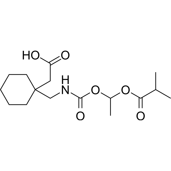 Gabapentin enacarbil Chemical Structure