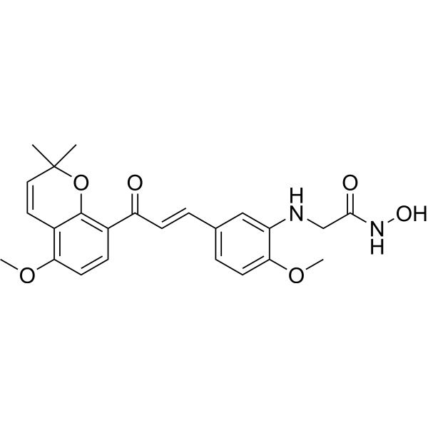 Tubulin/HDAC-IN-4 Chemical Structure