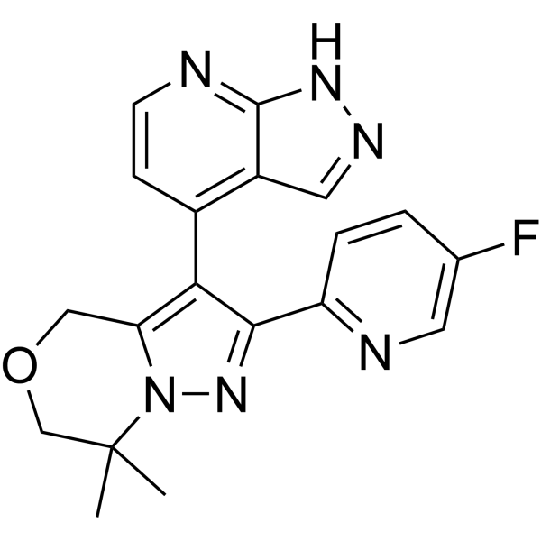 Casein kinase 1δ-IN-15 Chemical Structure