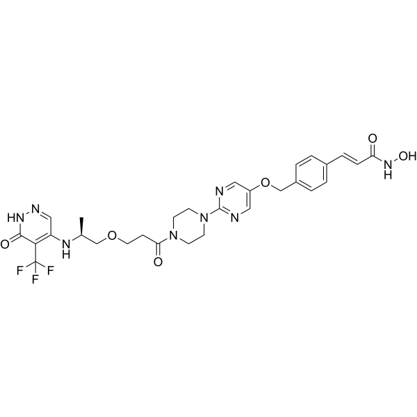 PARP7/HDACs-IN-1 Chemical Structure