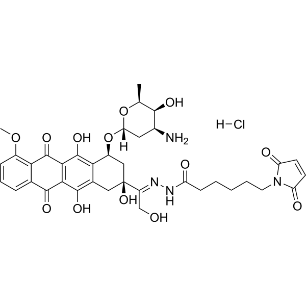 Aldoxorubicin hydrochloride Chemical Structure
