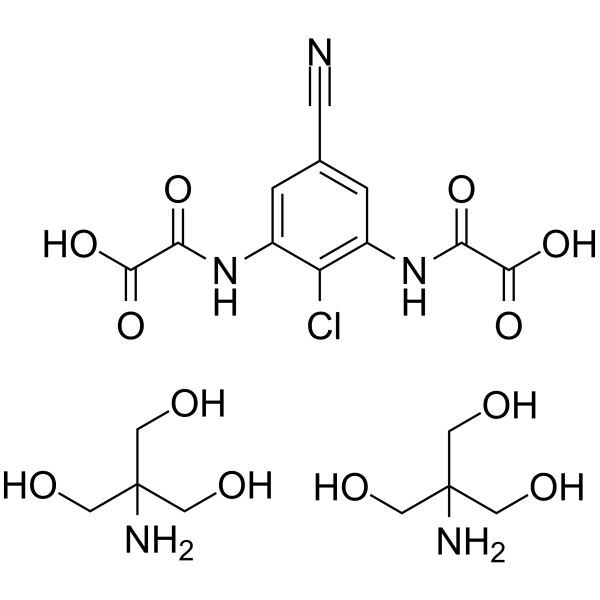 Lodoxamide tromethamine Chemical Structure
