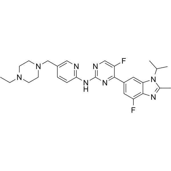 Abemaciclib Chemical Structure