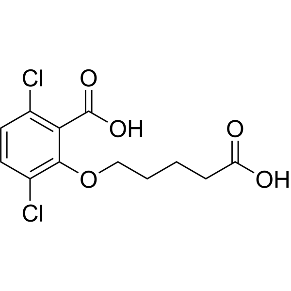 Dicamba-butyric acid Chemical Structure