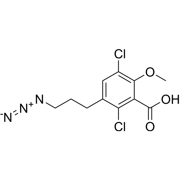 Dicamba 1-azidopropane Chemical Structure
