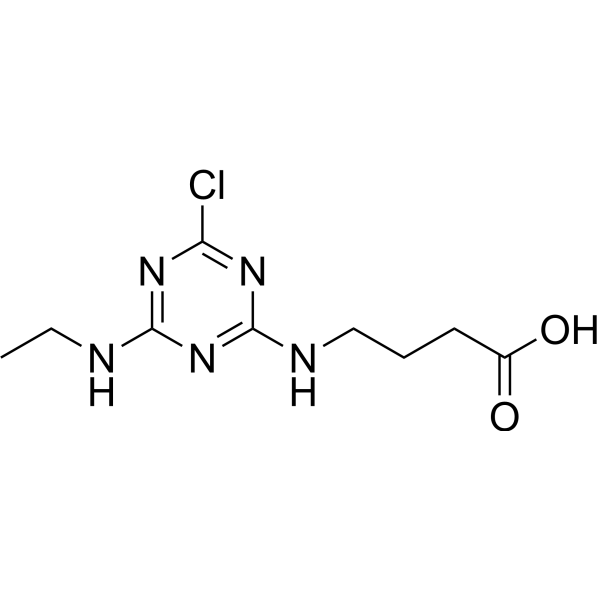 Simazine-acetic acid Chemical Structure