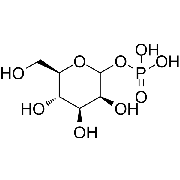Mannose 1-phosphate Chemical Structure