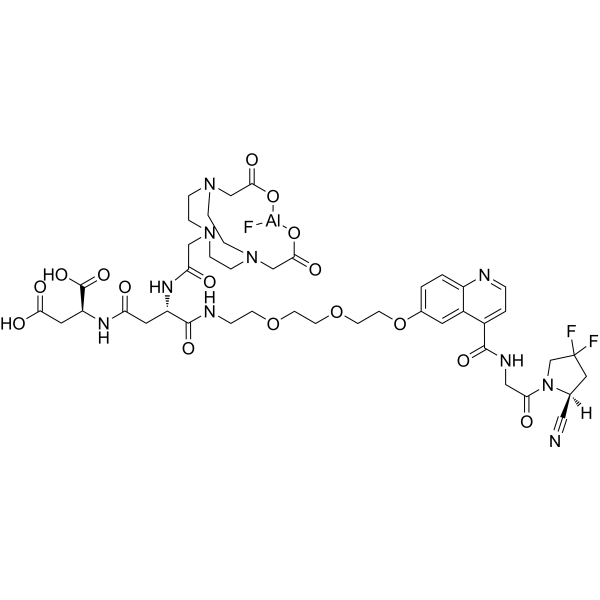 AlF-PD-FAPI Chemical Structure