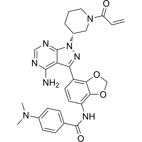 JAK3/BTK-IN-7 Chemical Structure