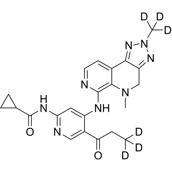 Tyk2-IN-19-d<sub>6</sub> Chemical Structure