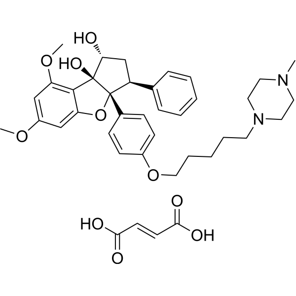 Fli-1-IN-1 fumarate Chemical Structure