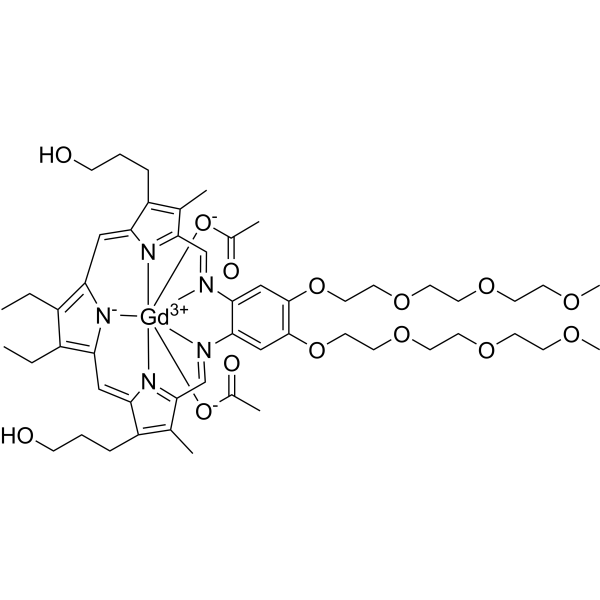 Motexafin gadolinium Chemical Structure