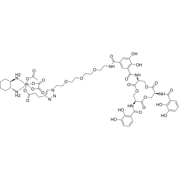 L-Ent-oxPt(IV) Chemical Structure