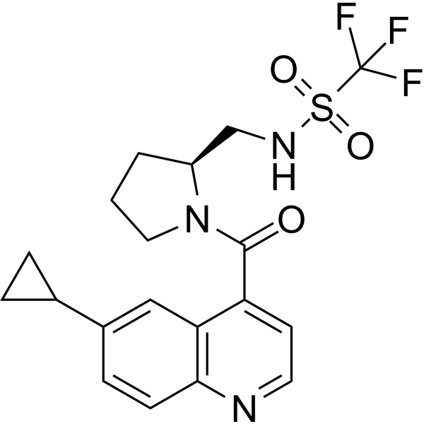 URAT1 inhibitor 10 Chemical Structure