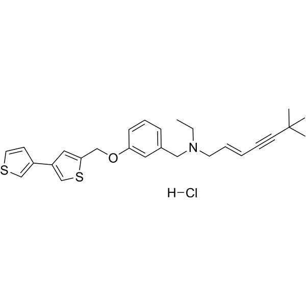 NB-598 hydrochloride Chemical Structure