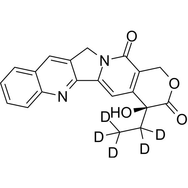 Camptothecin-d<sub>5</sub> Chemical Structure
