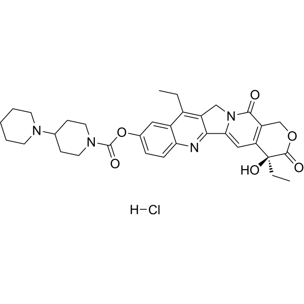 Irinotecan hydrochloride Chemical Structure