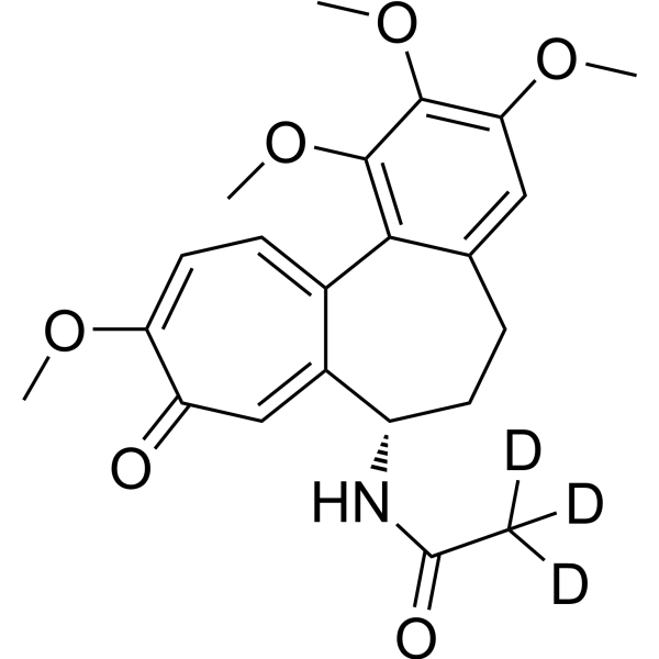 Colchicine-d<sub>3</sub> Chemical Structure