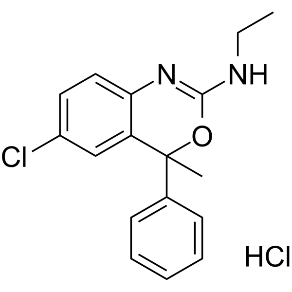 Etifoxine hydrochloride Chemical Structure