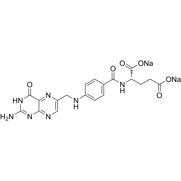 Folic acid disodium Chemical Structure