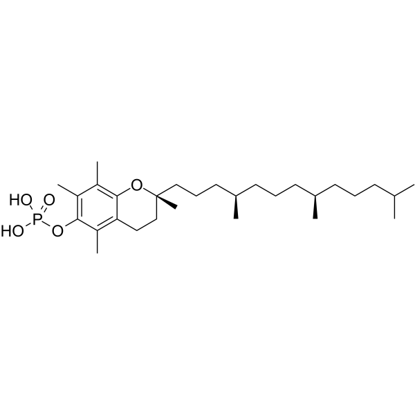 α-Tocopherol phosphate Chemical Structure
