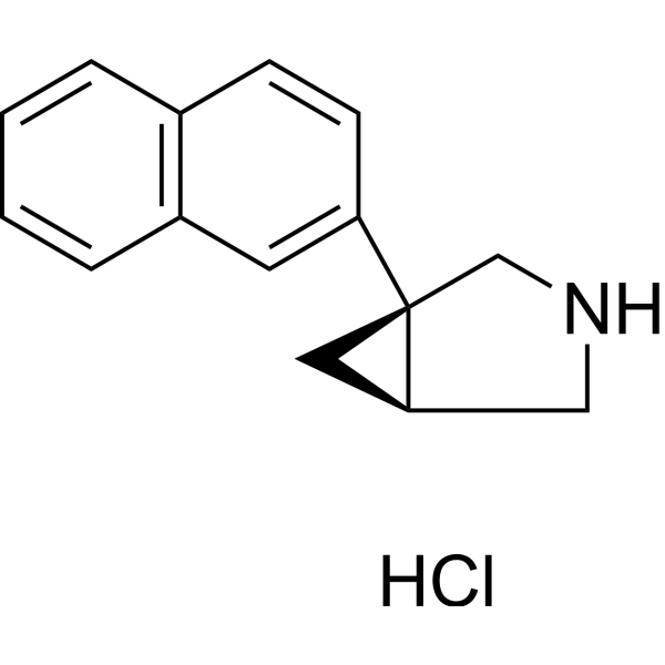 Centanafadine hydrochloride Chemical Structure