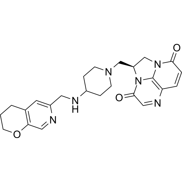 Gepotidacin (S enantiomer) Chemical Structure