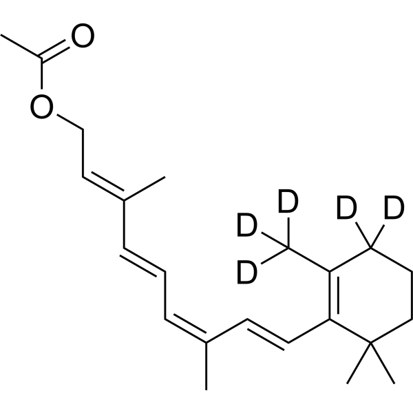 9-cis-Retinol acetate-d5