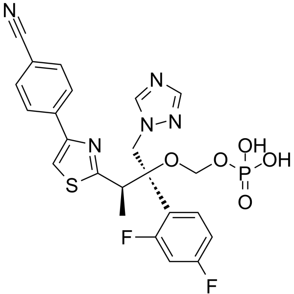 Fosravuconazole Chemical Structure