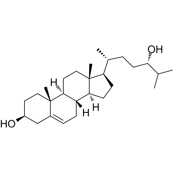 24(S)-Hydroxycholesterol Chemical Structure