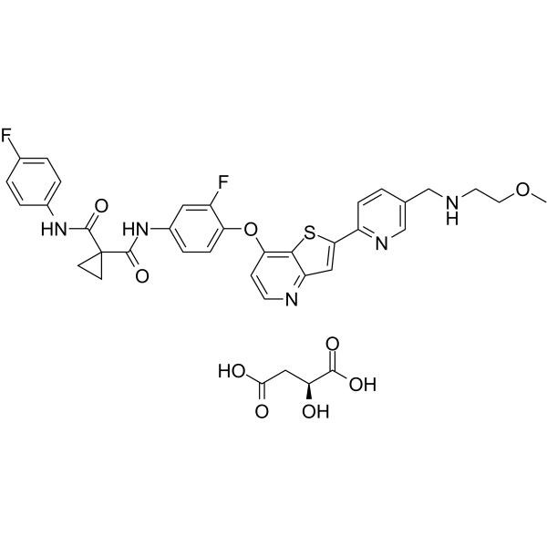Sitravatinib malate Chemical Structure