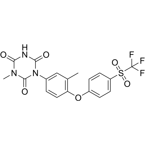 Toltrazuril (sulfone) Chemical Structure