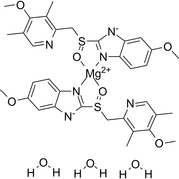 Esomeprazole magnesium trihydrate Chemical Structure