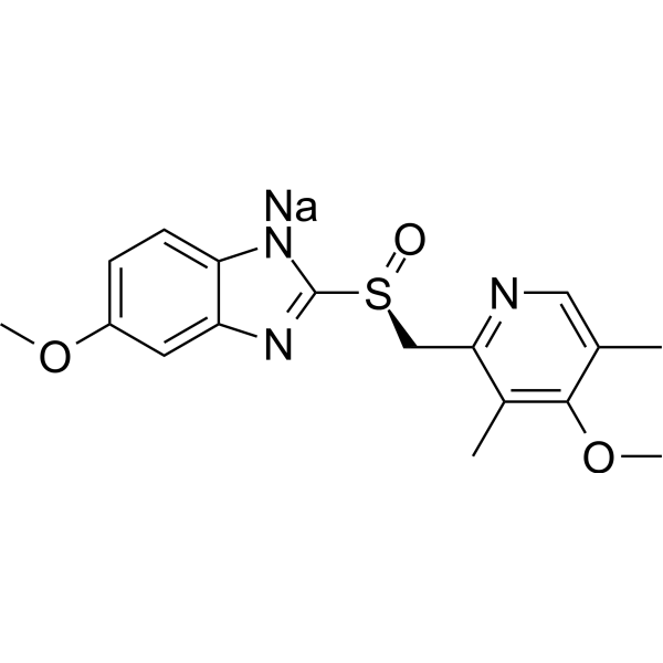 Esomeprazole sodium Chemical Structure