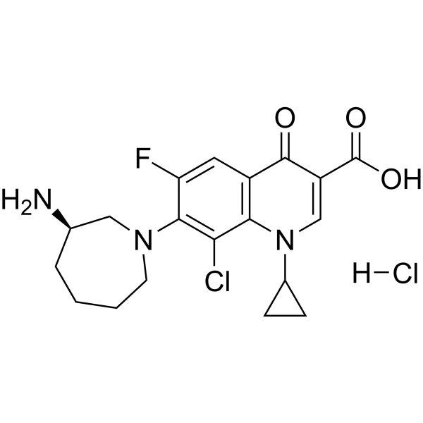 Besifloxacin Hydrochloride Chemical Structure