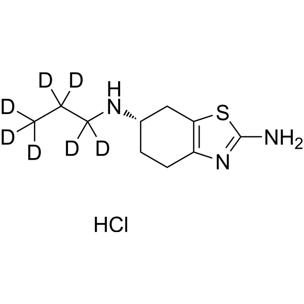 Pramipexole-d<sub>7</sub>-1 dihydrochloride Chemical Structure