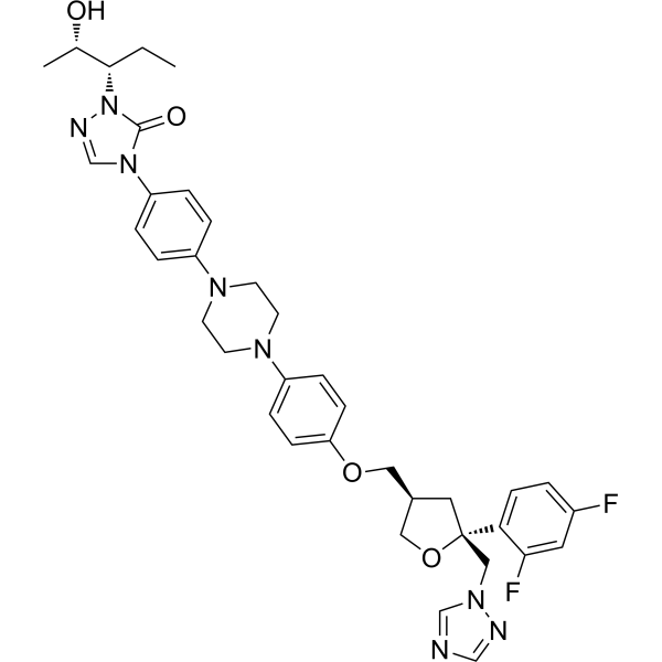 Posaconazole (Standard) Chemical Structure