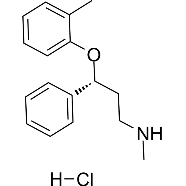 Atomoxetine hydrochloride Chemical Structure