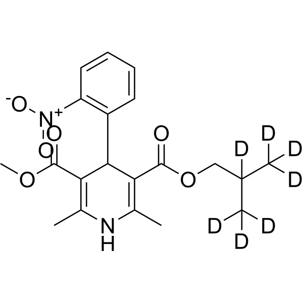 Nisoldipine-d<sub>7</sub> Chemical Structure