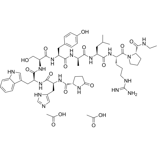 Alarelin Acetate Chemical Structure