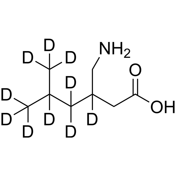 (Rac)-Pregabalin-d10 Chemical Structure